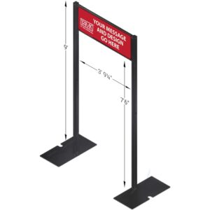 Custom Walk Under Signs