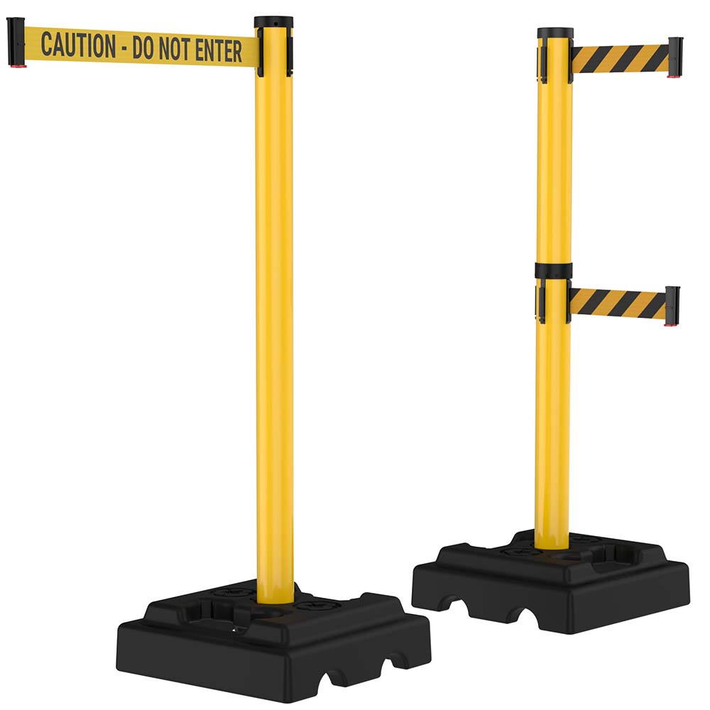 10' RETRACTA-BELT® Utility Posts
