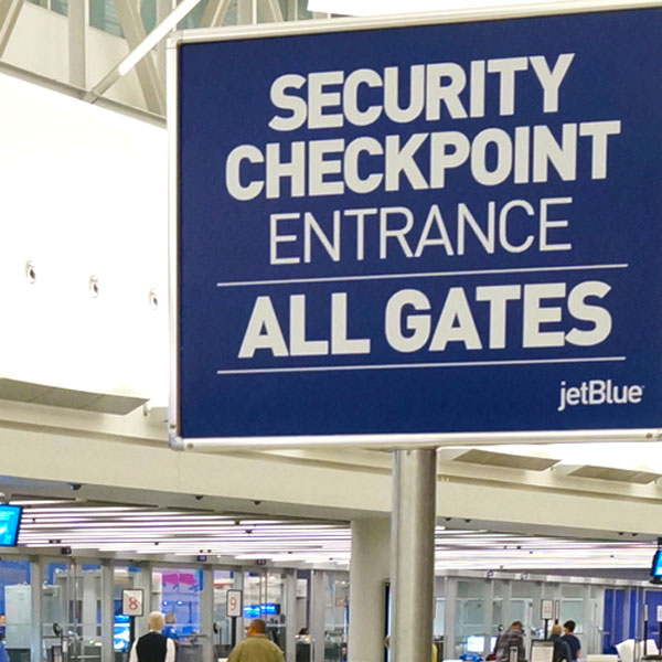 Airport Signage and Accessories