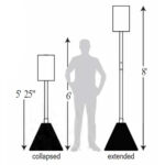 Telescoping Sign Stand Specs