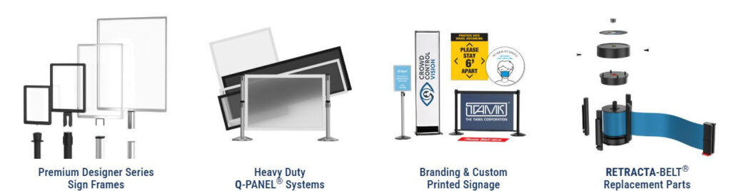 Premium Retractable belt stanchions RECOMMENDED ACCESSORIES Tamis Premium Retractable belt stanchions RECOMMENDED ACCESSORIES Tamis