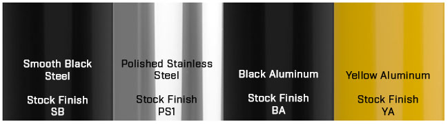 Prime Economy Post Finish Options with Codes
