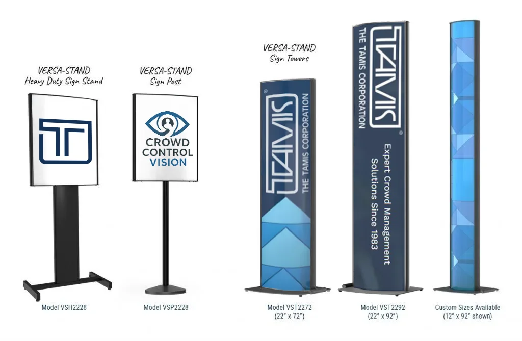 Versa Stand Family of Products Tamis