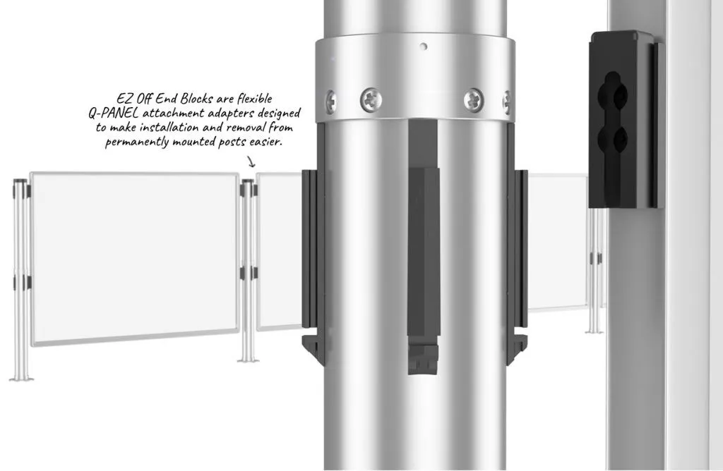 Heavy Duty Q-Panel Post & Panel System